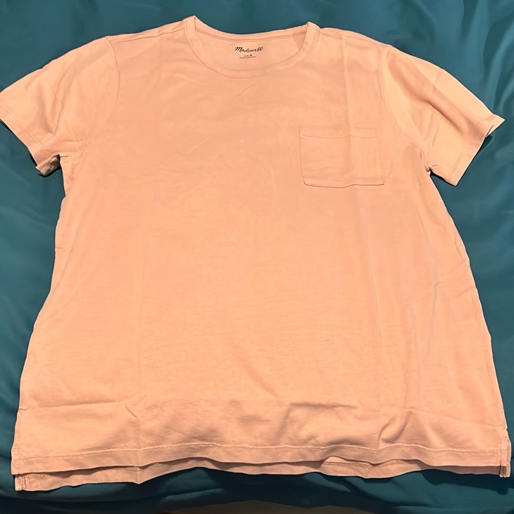 Men’s Madewell Cotton-Hemp Pocket Tee